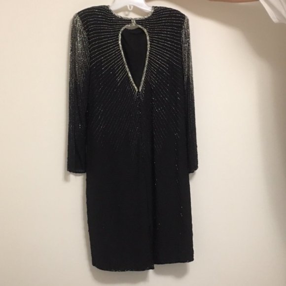 Laurence Kazar of New York Evening Dress - Vintage   Size XL - Picture 9 of 14